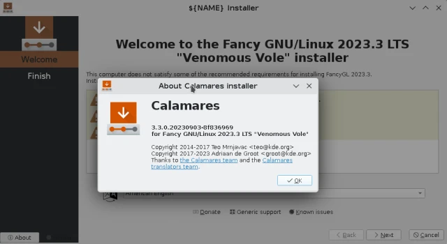 Calamares 3.3.0-alpha3 with Qt6